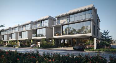 Casagrand Vybe landed-villa streetscape render